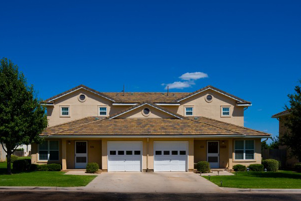 Home Exterior With Garages